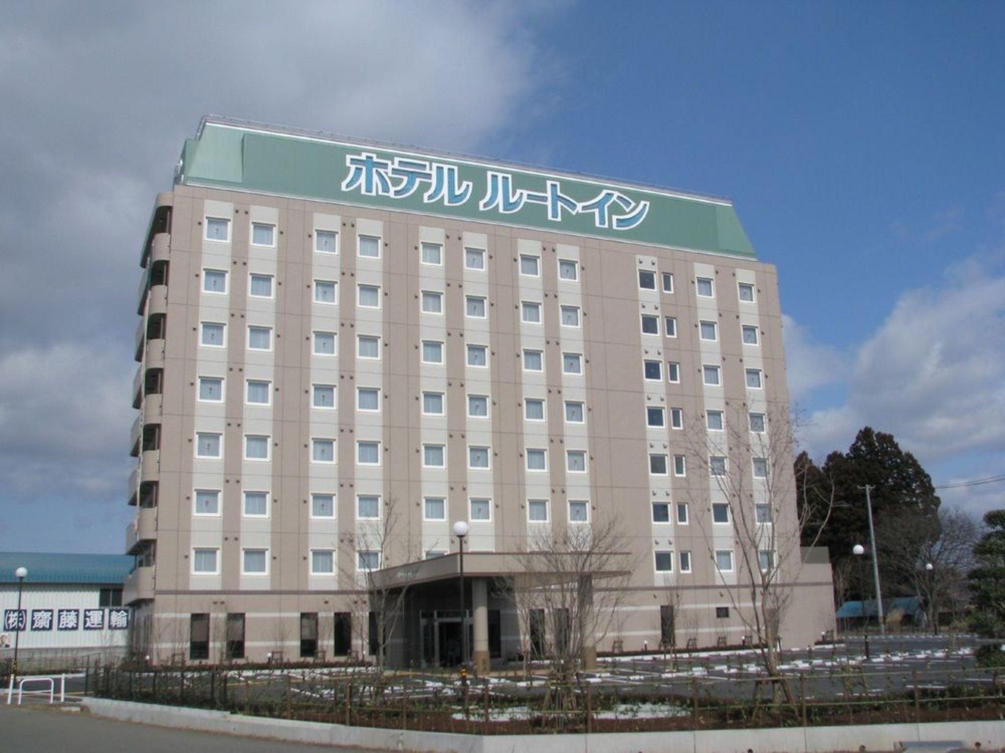 Hotel route inn oshu japan